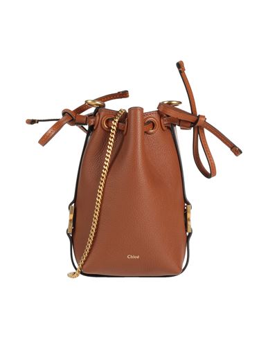 Chloé Woman Cross-body Bag Tan Size - Calfskin In Brown