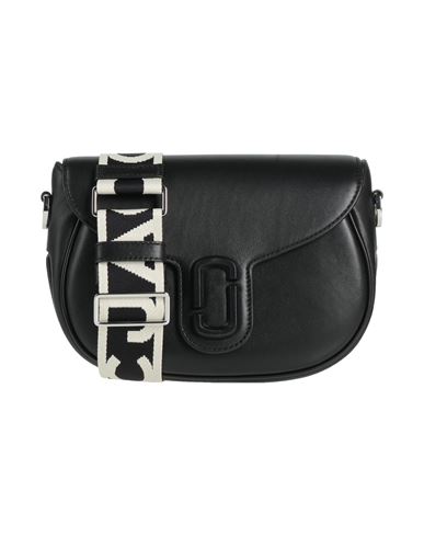 Marc Jacobs The Covered J Marc Large Saddle Bag In Black