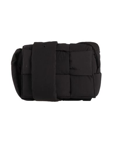 Bottega Veneta Man Cross-body Bag Black Size - Textile Fibers