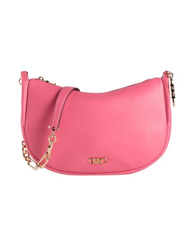 Shop Michael Michael Kors Woman Cross-body Bag Pink Size - Leather