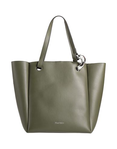 Shop Jw Anderson Woman Handbag Military Green Size - Leather