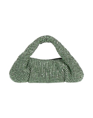 Stuart Weitzman Woman Handbag Light Green Size - Textile Fibers