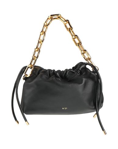 N°21 Woman Handbag Black Size - Leather