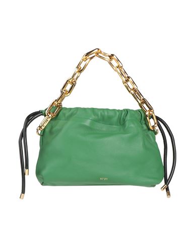 N°21 Woman Handbag Green Size - Leather