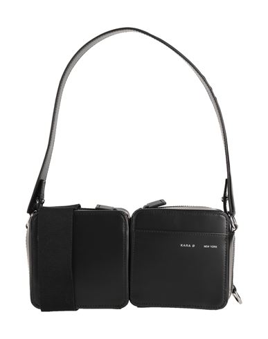 Shop Kara Woman Cross-body Bag Black Size - Cow Leather