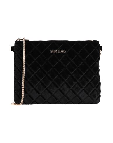 Shop Mia Bag Woman Cross-body Bag Black Size - Textile Fibers