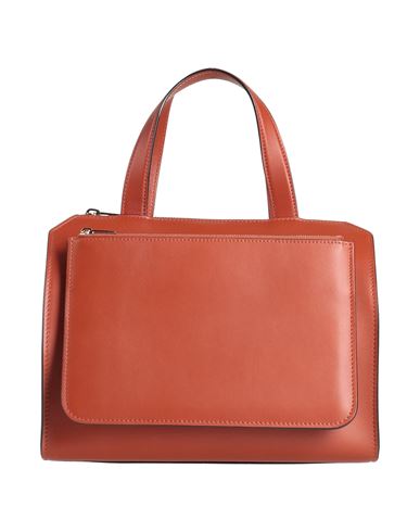 Shop Valextra Woman Handbag Brown Size - Calfskin