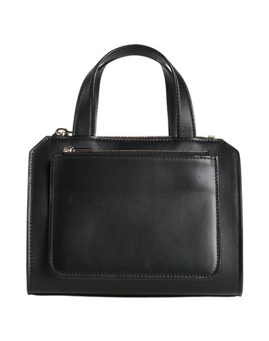 Shop Valextra Woman Handbag Black Size - Calfskin