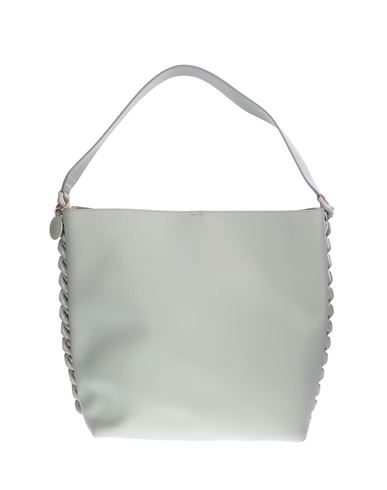 Stella Mccartney Large Chain-link Trim Tote Bag Woman Shoulder Bag Light Green Size
