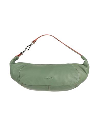 Shop Max & Co . Woman Handbag Sage Green Size - Leather