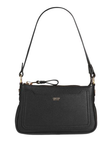 Shop Tom Ford Woman Handbag Black Size - Calfskin, Brass, Zamak