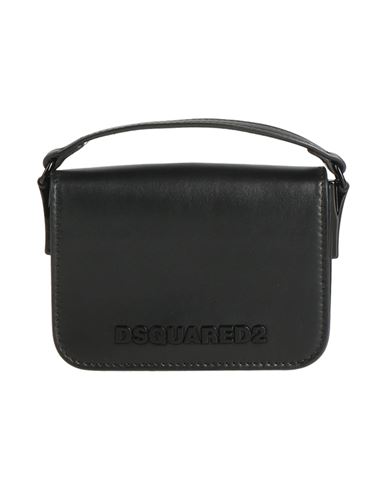 Dsquared2 Man Handbag Black Size - Leather