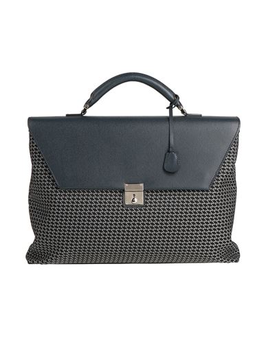 Shop Valextra Man Handbag Navy Size - Nylon, Polyester, Kevlar, Calfskin