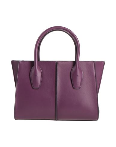 Tod's Woman Handbag Purple Size - Leather