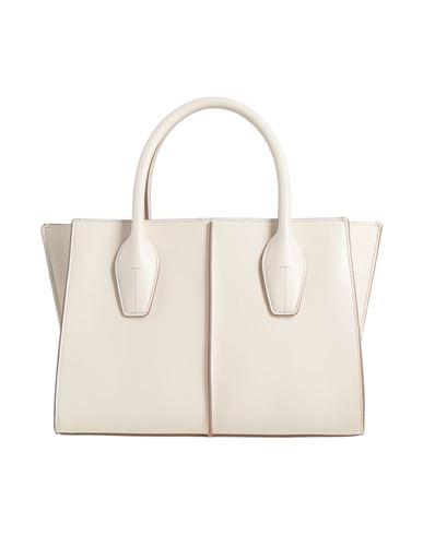Shop Tod's Woman Handbag Off White Size - Leather