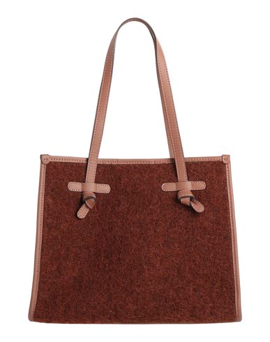 Marcella Club Gianni Chiarini Woman Handbag Brown Size - Textile Fibers, Leather