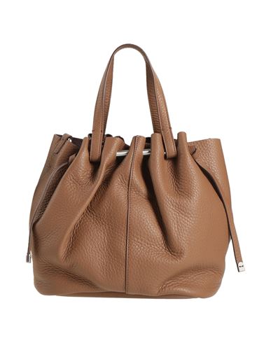 Shop Gianni Chiarini Woman Handbag Brown Size - Leather