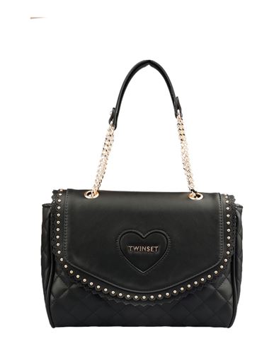 Shop Twinset Bag Woman Shoulder Bag Black Size - Polyurethane