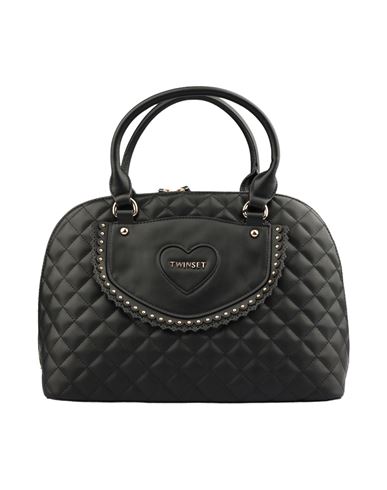 Shop Twinset Bag Woman Handbag Black Size - Polyurethane