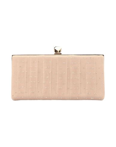Shop Jimmy Choo Celeste Clutch Bag Woman Handbag Pink Size - Other Fibres