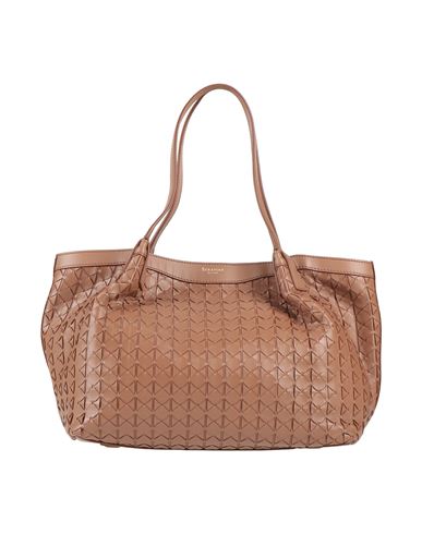 Serapian Woman Handbag Camel Size - Leather In Beige
