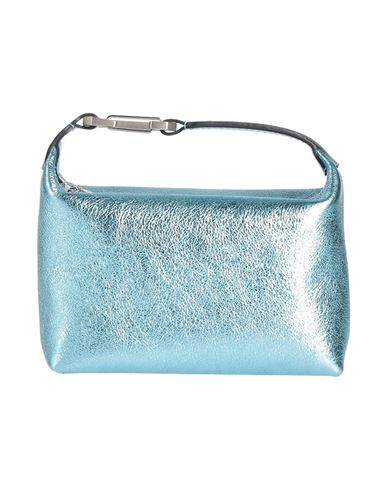Shop Eéra Eéra Woman Handbag Sky Blue Size - Leather