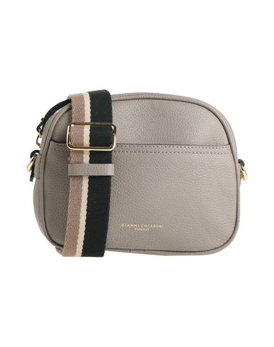 Gianni Chiarini Woman Cross-body Bag Dove Grey Size - Leather
