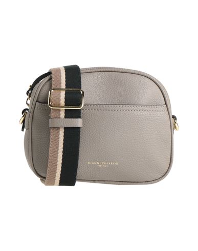 Gianni Chiarini Woman Cross-body Bag Dove Grey Size - Leather In Gray