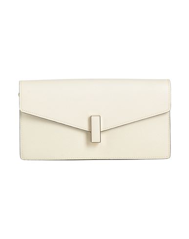 Valextra Woman Handbag Cream Size - Calfskin In White