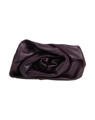 Shop Burberry Woman Handbag Dark Purple Size - Lambskin