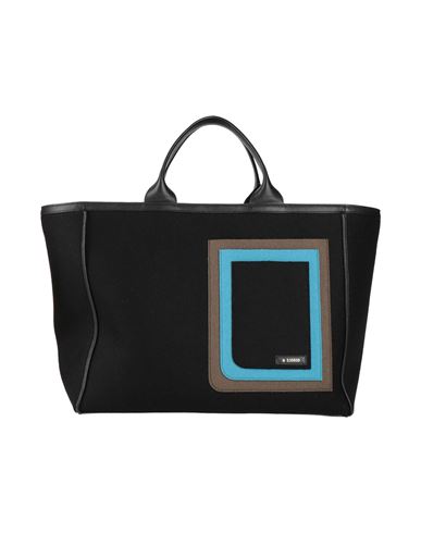 Valextra Woman Handbag Black Size - Virgin Wool, Calfskin In Black