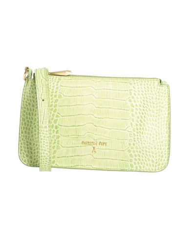 Patrizia Pepe Woman Cross-body Bag Light Green Size - Leather In Green