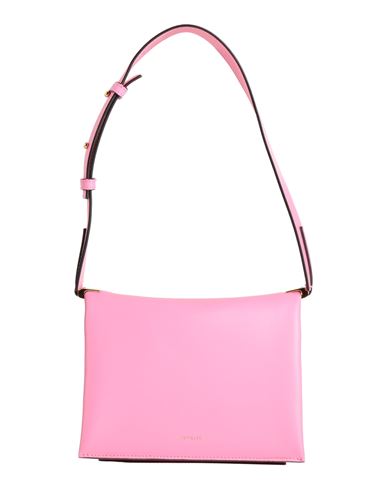 Wandler Logo-detail Leather Shoulder Bag In Pink