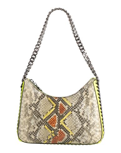 Stella Mccartney Woman Handbag Sage Green Size - Polyurethane, Viscose, Polyester In Multi