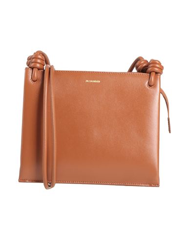 Jil Sander Giro Sm Shoulder Bag In Leather Color Leather In Brown