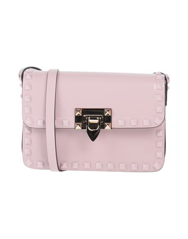 Valentino Garavani Woman Cross-body Bag Light Purple Size - Leather In Purple