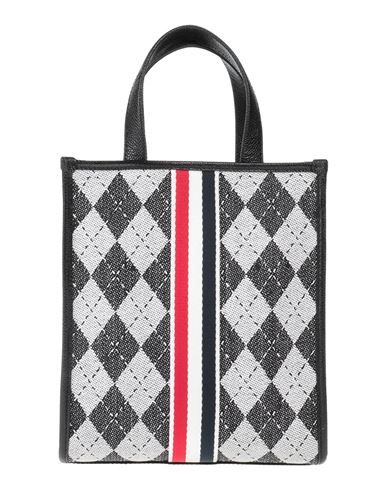 Thom Browne Woman Handbag Black Size - Textile Fibers, Leather In Black