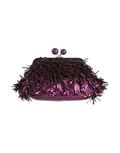 Weekend Max Mara Woman Handbag Purple Size - Polyester, Polyethylene In Pink