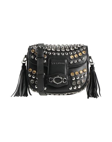 La Carrie Woman Cross-body Bag Black Size - Leather