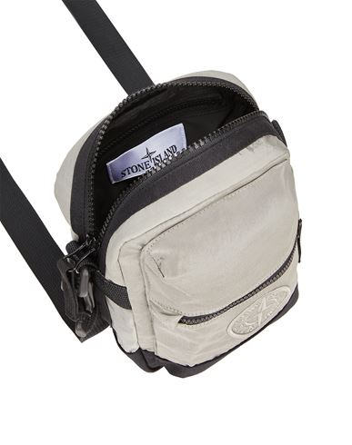 90876 NYLON METAL IN ECONYL® REGENERATED NYLON Bag Stone Island 
