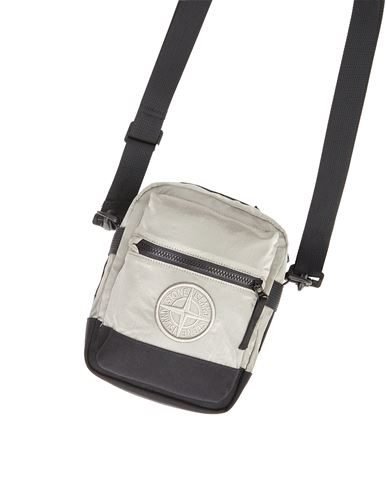 90876 NYLON METAL IN ECONYL® REGENERATED NYLON Bag Stone Island 