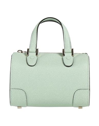 Valextra Woman Handbag Light Green Size - Calfskin In Green