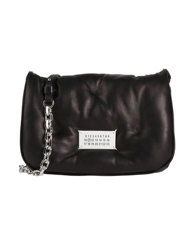Maison Margiela Woman Cross-body Bag Black Size - Ovine Leather In Black