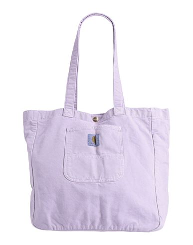 Carhartt Woman Shoulder Bag Lilac Size - Organic Cotton In Purple