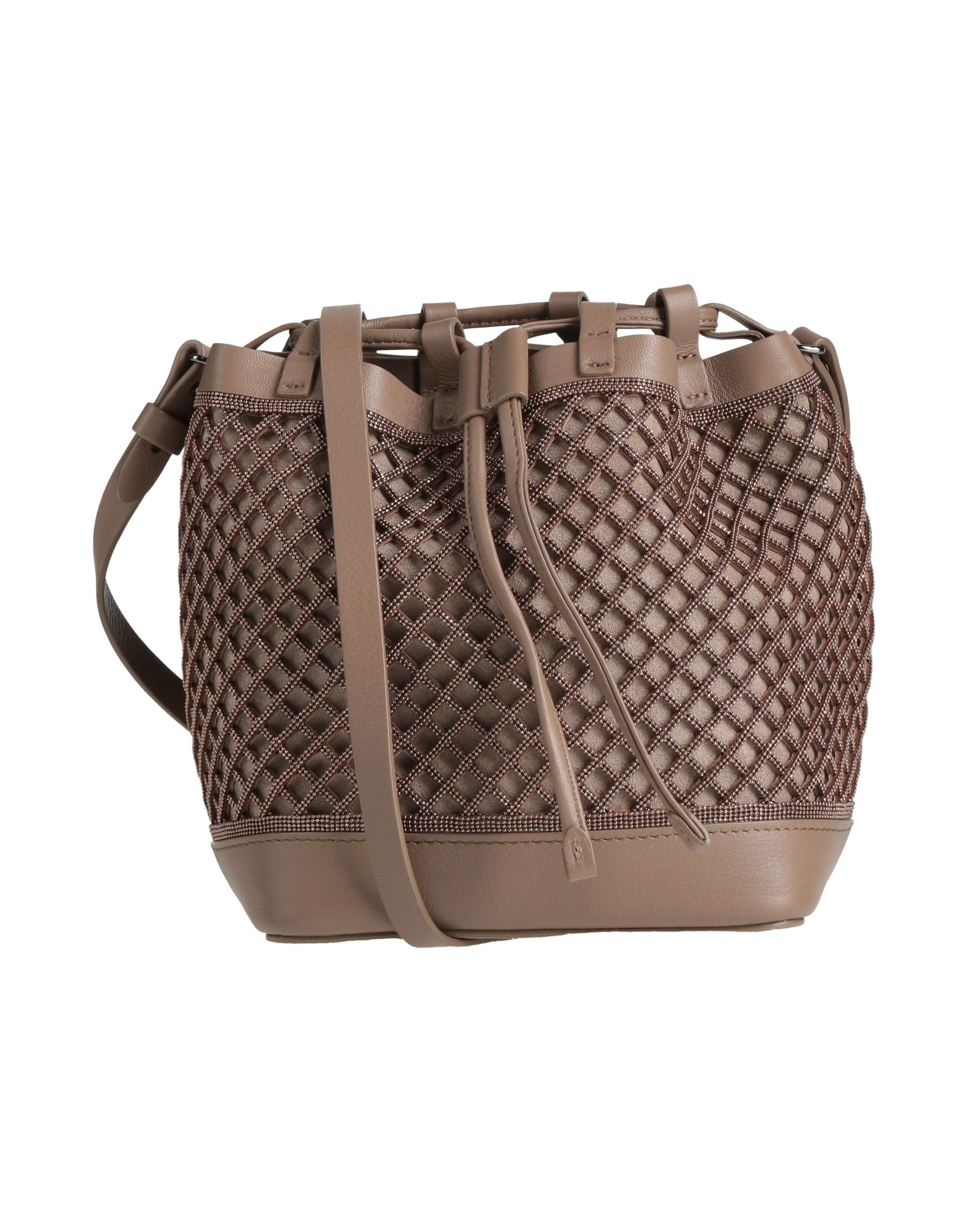 M*y様 【美品】 ブルネロクチネリ バングル パイソン レザー ヌバック ベー ブルネロクチネリ(BRUNELLO CUCINELLI) バッグ | 通販・人気