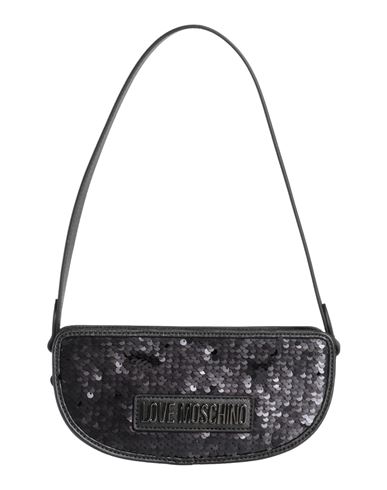 Love Moschino Woman Handbag Black Size - Pet (polyethylene Terephthalate) In Black
