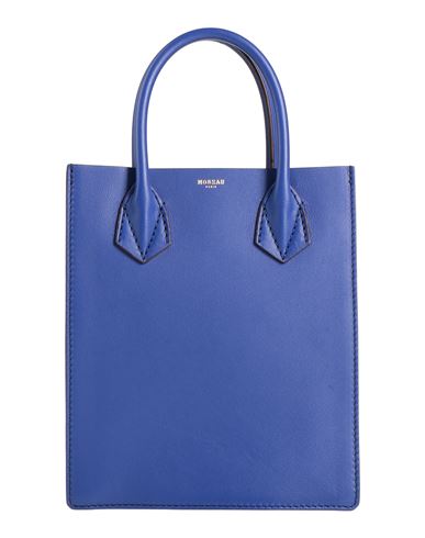 Moreau Paris Woman Handbag Blue Size - Leather In Blue