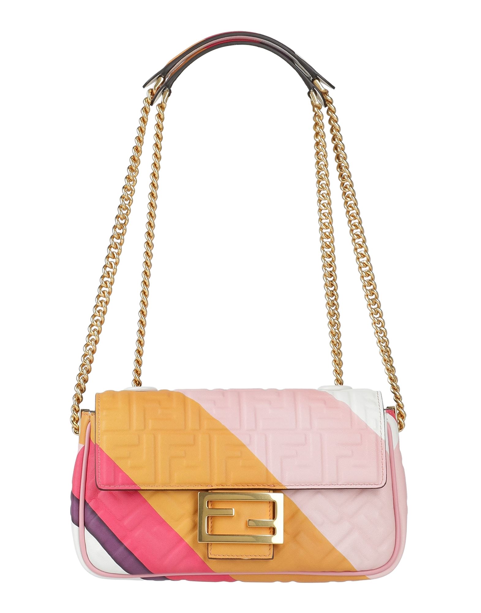 《セール開催中》FENDI レディース ハンドバッグ ライトピンク 革（なめし加工）