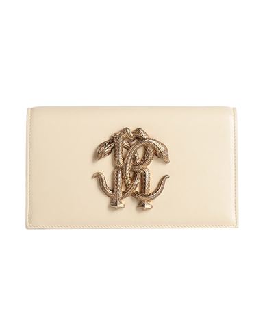 ROBERTO CAVALLI ROBERTO CAVALLI WOMAN HANDBAG SAND SIZE - LEATHER 