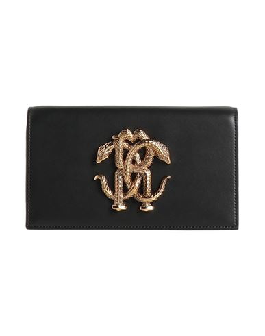 ROBERTO CAVALLI ROBERTO CAVALLI WOMAN HANDBAG BLACK SIZE - LEATHER 